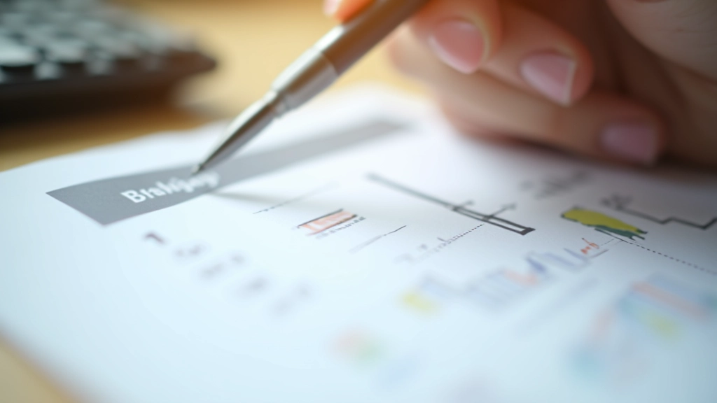 Rukopis s finančním plánem spořicího cíle a postupu