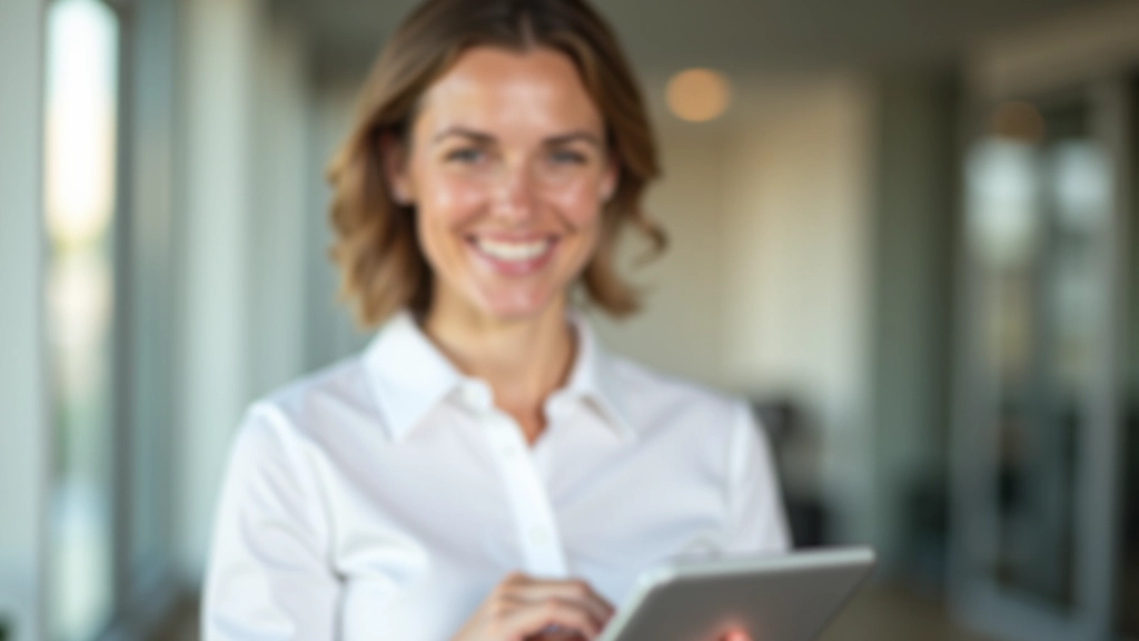 Spokojená osoba s tabulkou rozpočtu a spořicího plánu